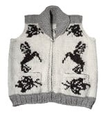 Hummingbird Butterfly Cowichans Vest Med.
