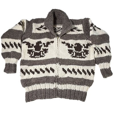 Cowichan Sweater XXL Eagle Design