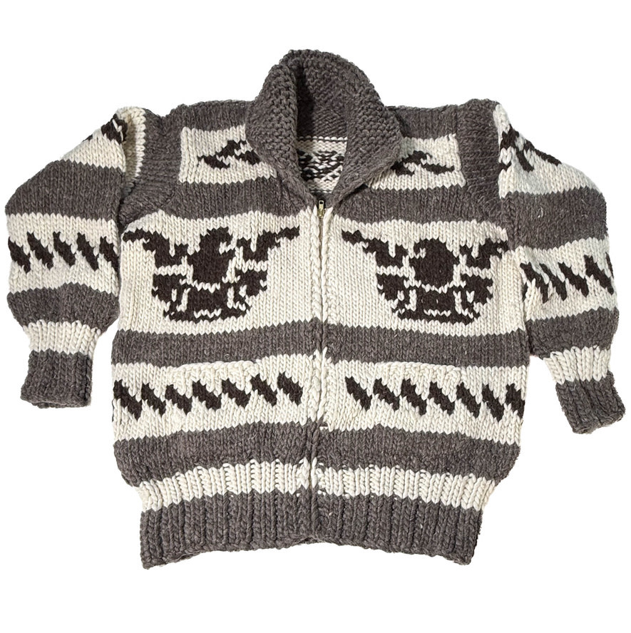 Cowichan Sweater XXL Eagle Design