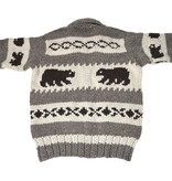 Cowichan Bear Sweater Large