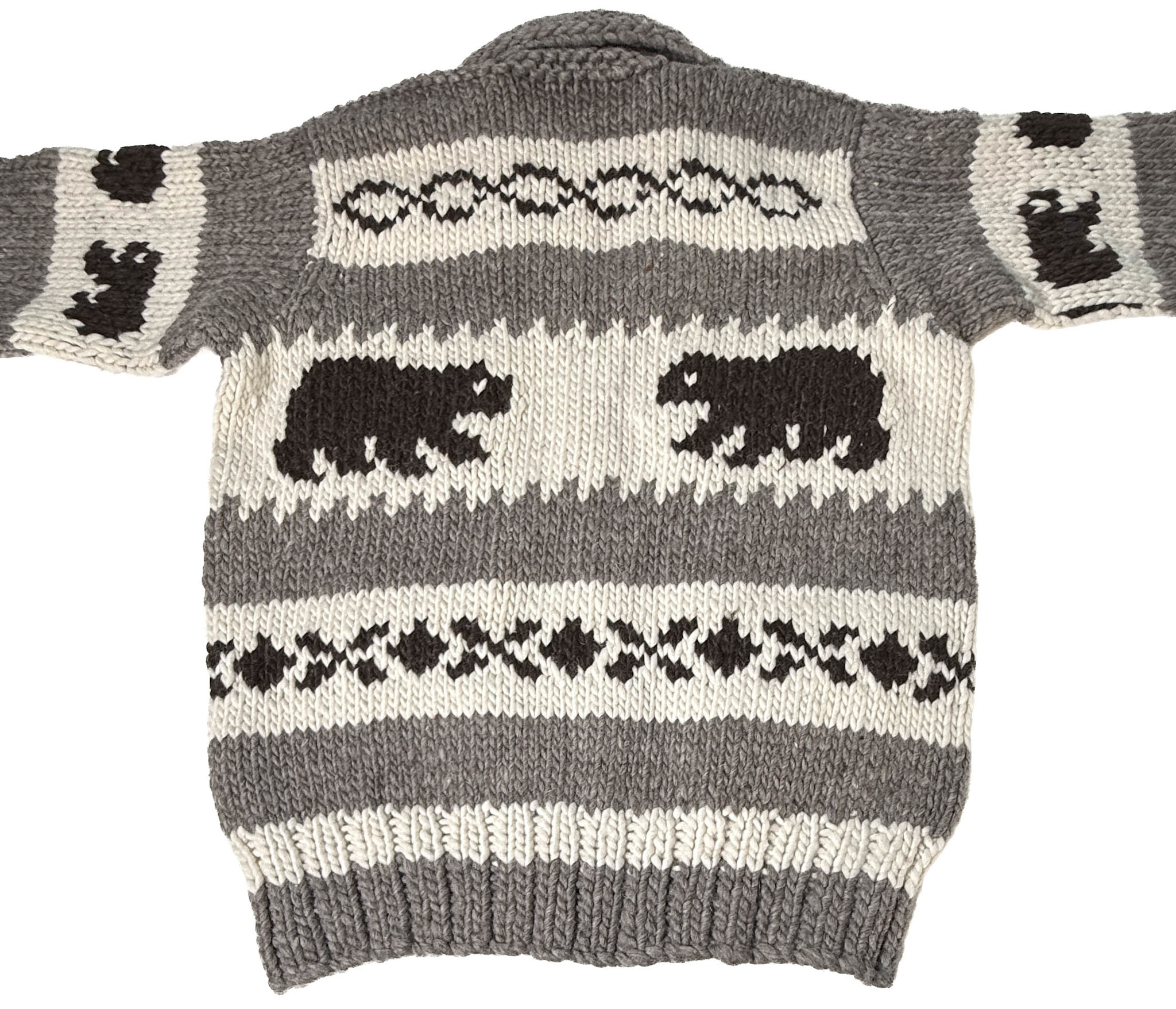 Cowichan Bear Sweater Large