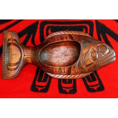 CUSTOM ORDER  Stained Halibut Bowl