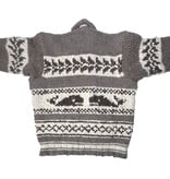 Cowichan Sweater M/L Killer Whale Design