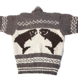Cowichan Sweater XL Salmon Design