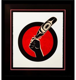 "Idle No More" Framed Print by Andy Everson