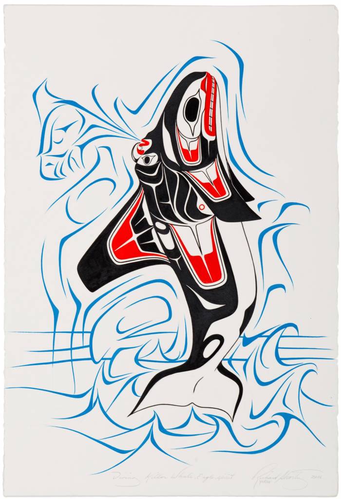 Original Painting 'Orca' by Richard Shorty