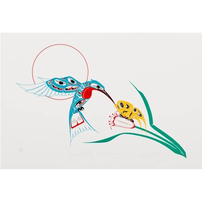 Richard Shorty print 'Lilies of the Valley'