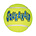 Kong AirDog Squeakair Ball 2PK LG