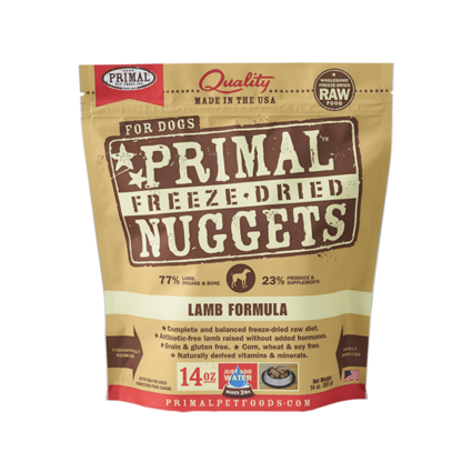 PRIMAL PET FOODS INC. Primal Dog Freeze Dried