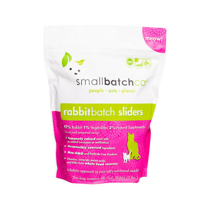 SMALLBATCH Smallbatch Cat Raw Sliders 3 LB
