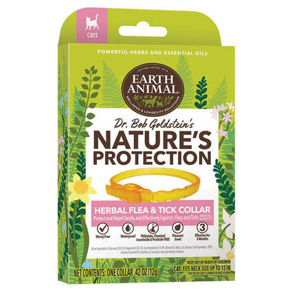 Earth Animal Flea & Tick Herbal Collar for Cats