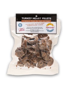 FRESH IS BEST (COMPANION NATURAL) Turkey Heart Fillets 3 OZ