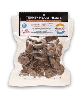 FRESH IS BEST (COMPANION NATURAL) Turkey Heart Fillets 3 OZ