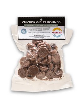 FRESH IS BEST (COMPANION NATURAL) Chicken Giblet Rounds 4 OZ