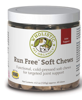 Wholistic Pet Run Free Soft Chews 60 CT