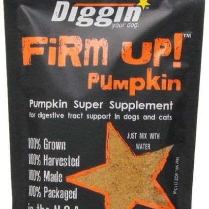 Diggin' Your Dog Firm Up! Pumpkin 4 OZ
