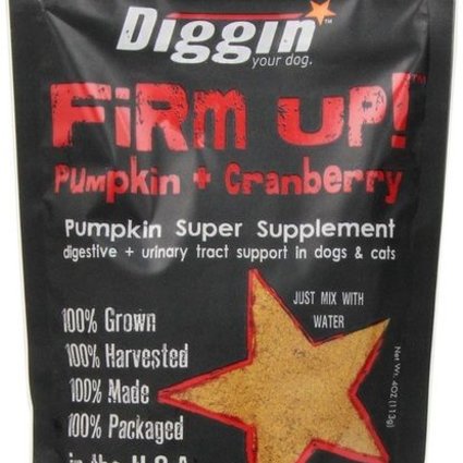Diggin' Your Dog Firm Up! Pumpkin + Cranberry 4 OZ