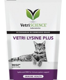 VETRISCIENCE VetriScience Vetri Lysine Plus Feline Chews 90 CT