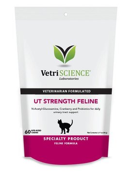VETRISCIENCE VetriScience UT Strength Feline Chews 60 CT