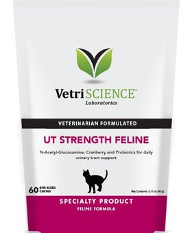 VETRISCIENCE VetriScience UT Strength Feline Chews 60 CT
