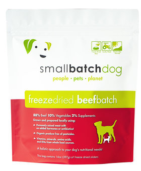 SmallBatch Dog Freeze Dried 14 OZ