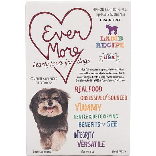 EVERMORE PET FOOD, INC Evermore Gently Cooked Dog Food