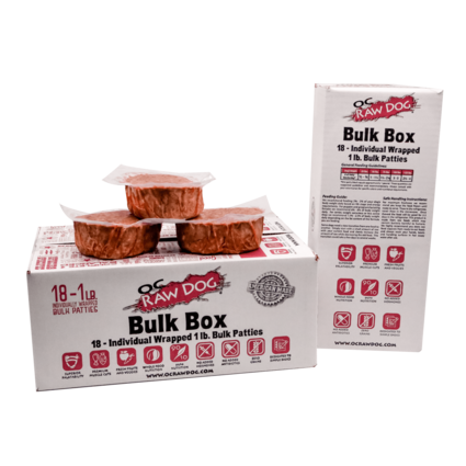 OC Raw Bulk Box 18#