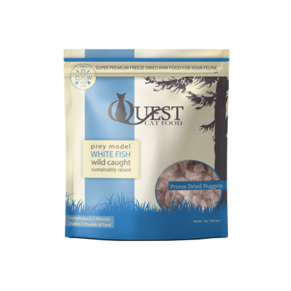 STEVE'S REAL FOOD Steve's Quest Freeze Dried Cat Food 10OZ