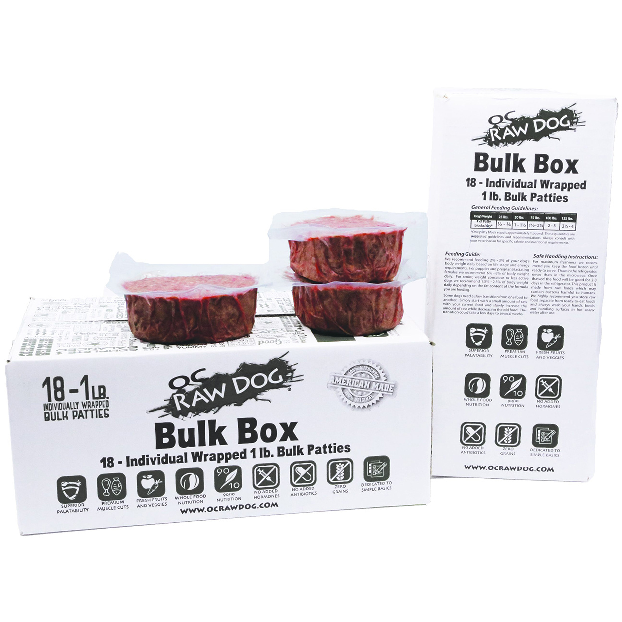 OC Raw Bulk Box 18#