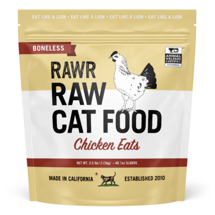 RAWR RAWR Boneless Cat Sliders 2.5 LB