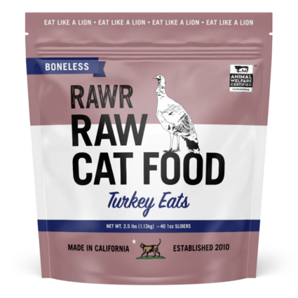 RAWR RAWR Boneless Cat Sliders 2.5 LB