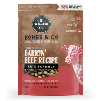 BONES & CO Bones & Co. Freeze Dried Dog Food