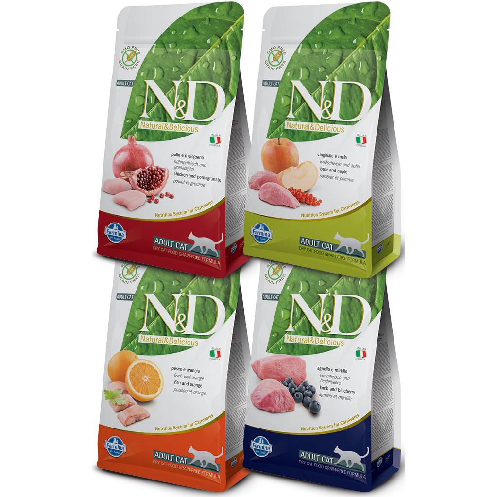 N&D Grain Free Dry Cat Food 3.3LB