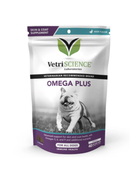 VETRISCIENCE VetriScience Omega Plus Canine Chews 40 CT