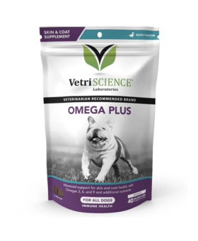 VETRISCIENCE VetriScience Omega Plus Canine Chews 40 CT