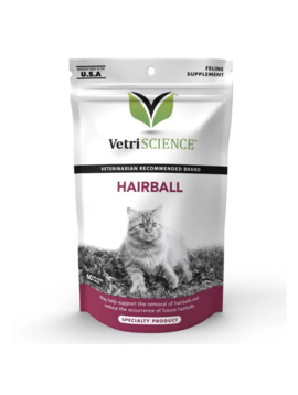 VETRISCIENCE VetriScience Hairball Feline Chews 60 CT