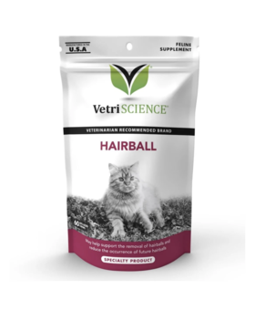 VETRISCIENCE VetriScience Hairball Feline Chews 60 CT
