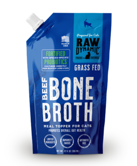 RAW DYNAMIC Raw Dynamic Cat Bone Broth Beef