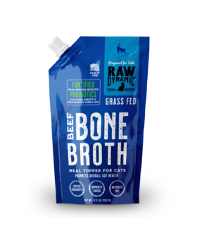 RAW DYNAMIC Raw Dynamic Cat Bone Broth Beef