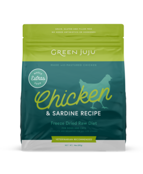 GREEN JUJU Green Juju Freeze Dried Extras Diet 14 OZ