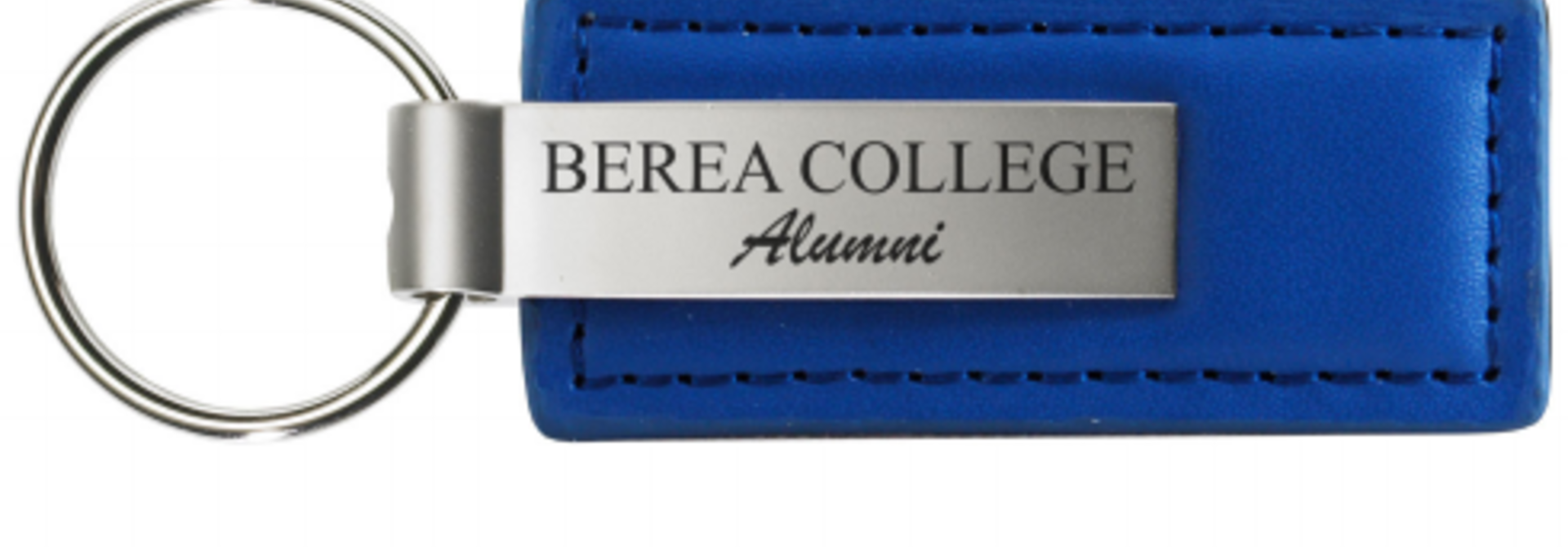 Blue Berea College Alumni Keychain