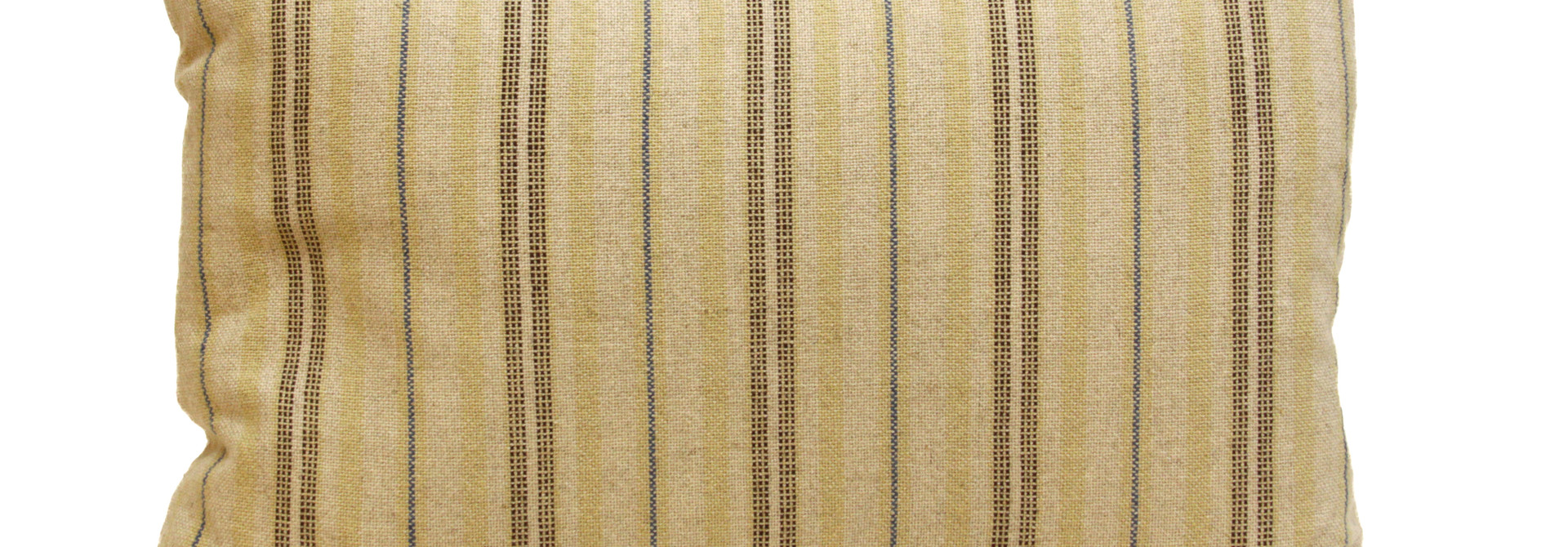 Blue Stripe Lumbar Pillow