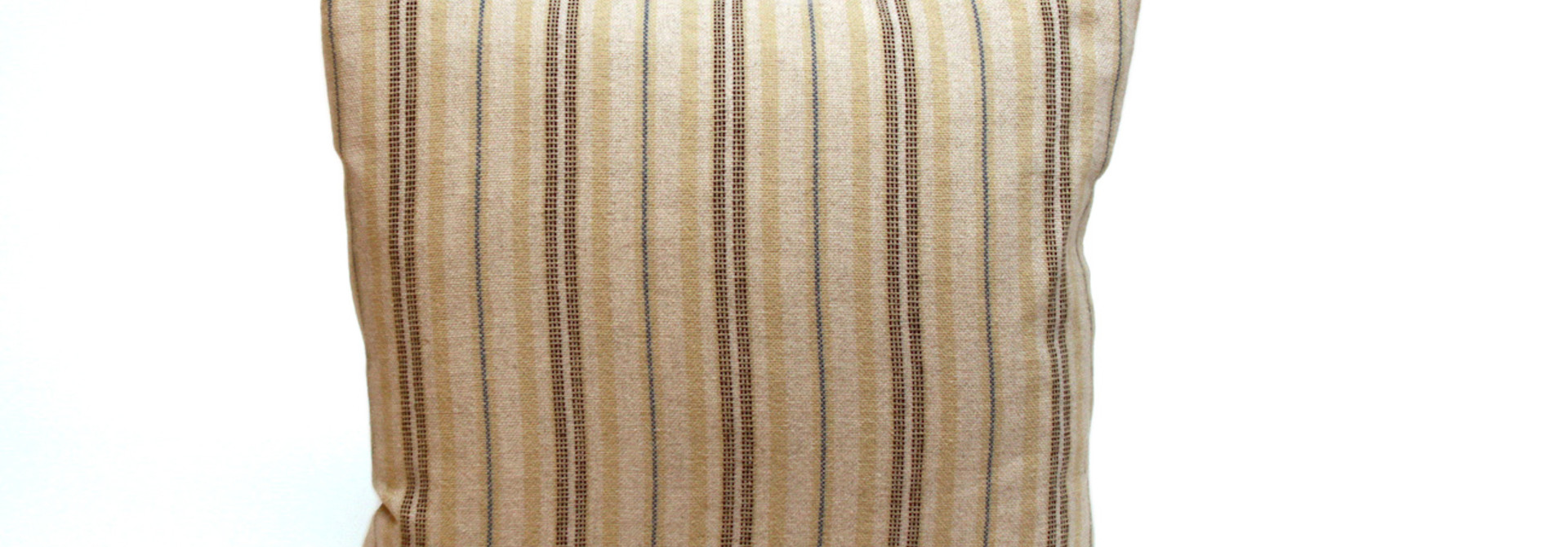 Ticking Striped Square Pillows