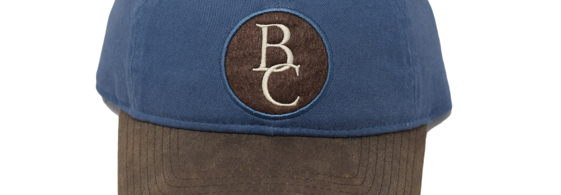 Blue and Brown BC Ball Cap