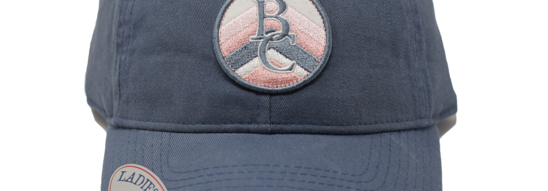Navy & Pink BC Ball Cap