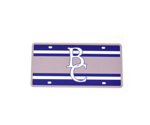 BC Stripped License Plate-Accessories-Berea College Visitor