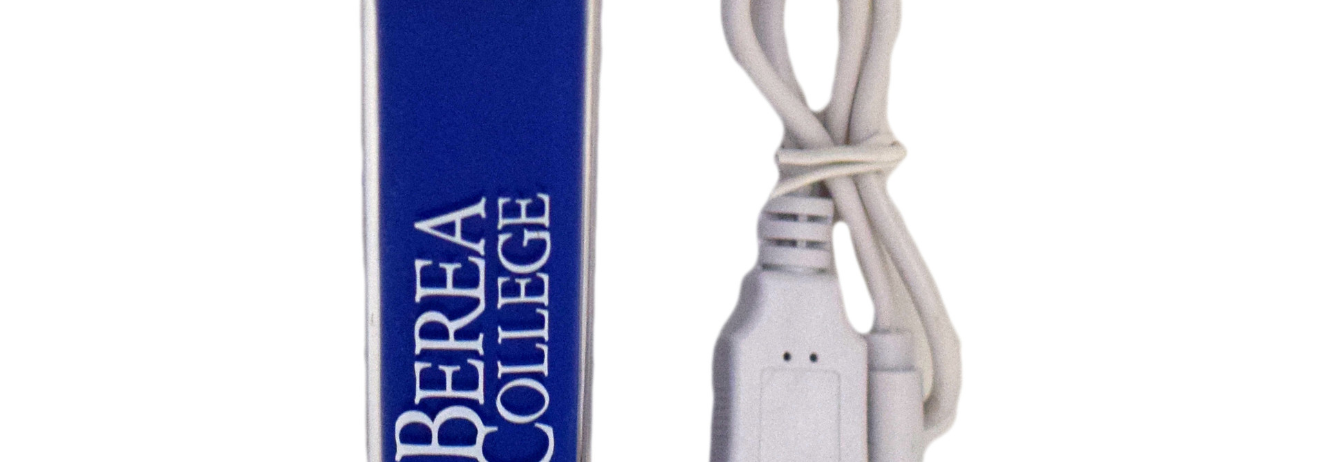 Portable Power Bank, Stacked Logo