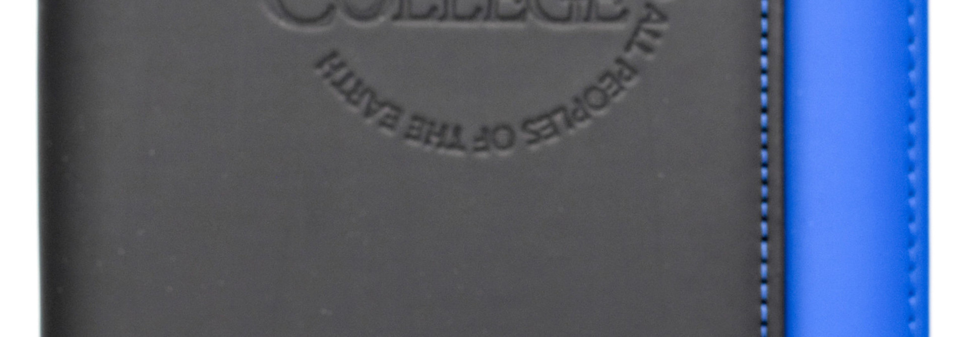 Large Blue and Black Berea College Portfolio