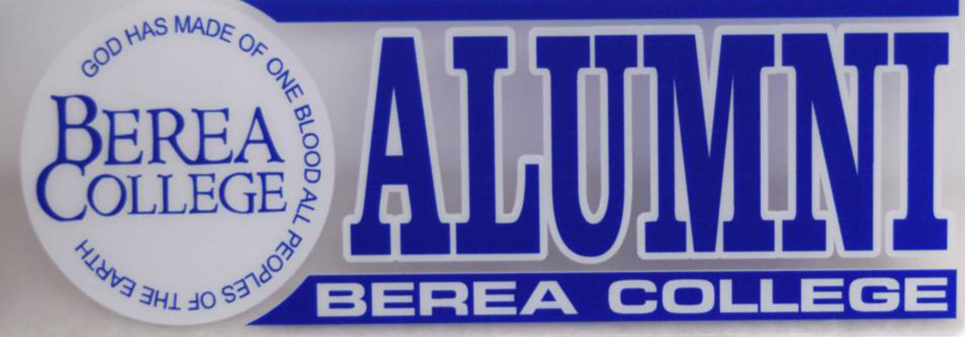Alumni & Motto Logo Decal