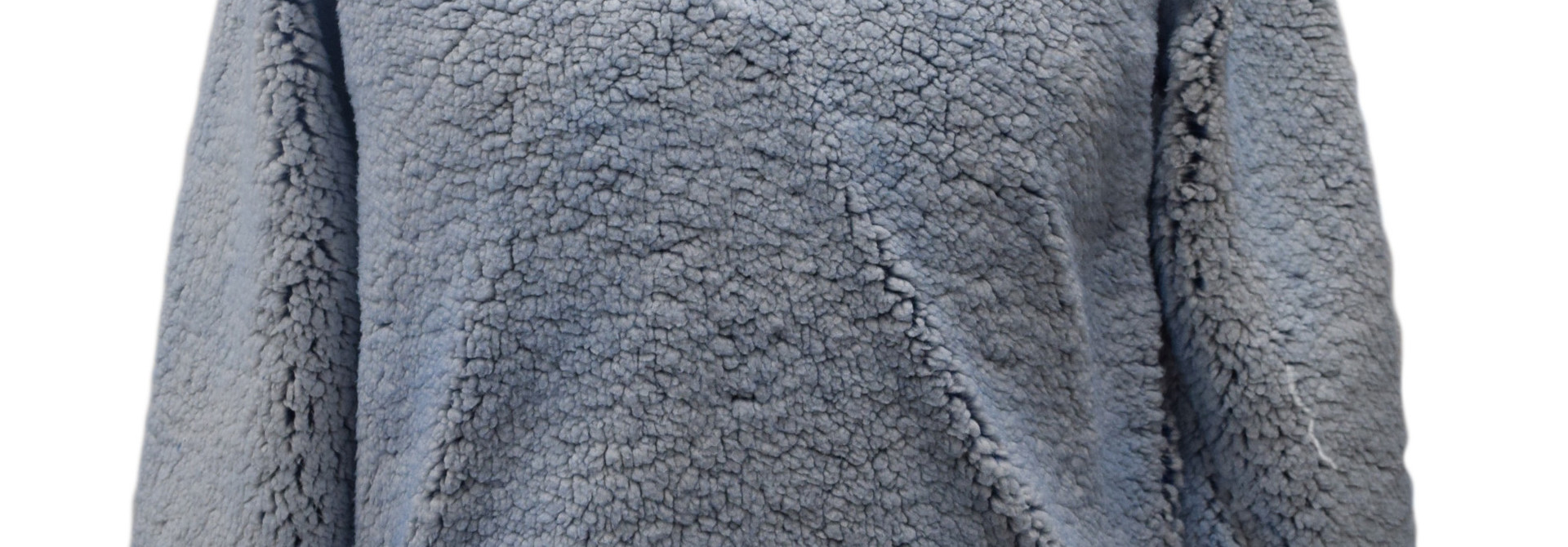 Blue Sherpa Pullover